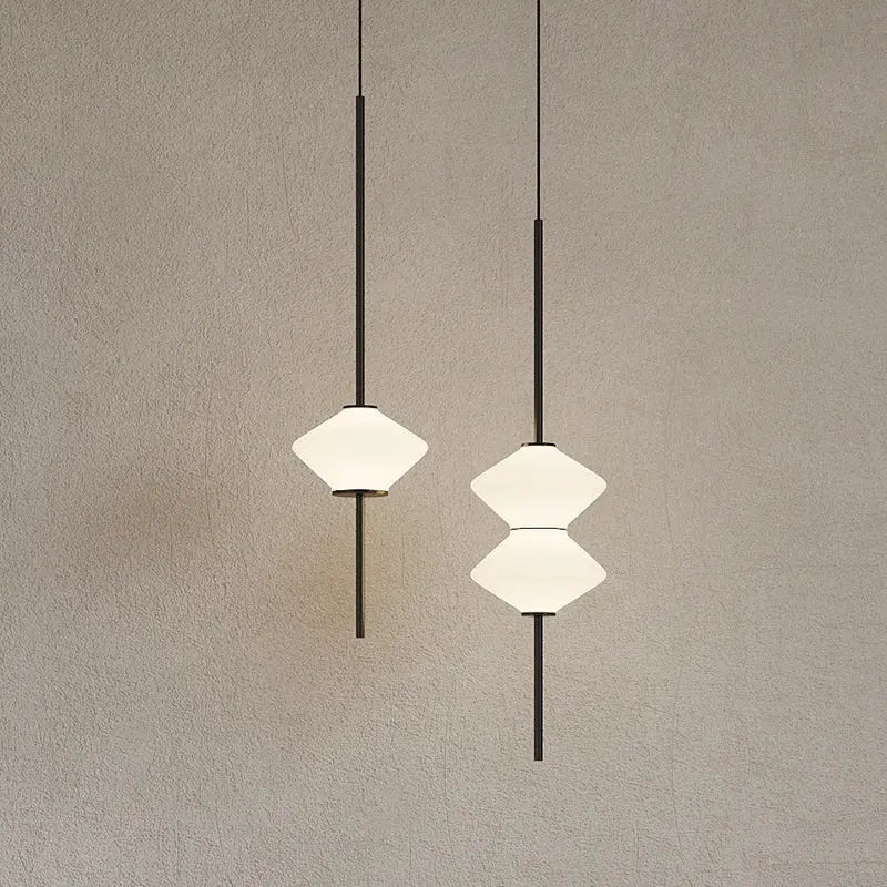 Hedvig – Modern White Glass LED Pendant Lamp Lampasa.com