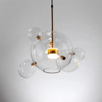 Edzard – Unique Glass Bubble Dimmable LED Pendant Light for Modern Interiors Kozyled.com