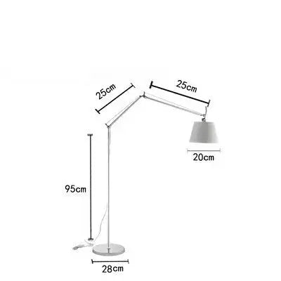 Filippa – Modern Arc Dimmable LED Floor Lamp Lampasa.com