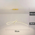 Nissa - Modern Dining Table Dimmable LED Pendant Lamp Lampasa.com