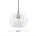 Liam – Nordic Modern LED Pendant Light with Elegant Glass Shade Lampasa.com