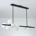 Alvin – Modern LED Pendant Light with Metal and Glass Design for Dining Tables and Bars Kozyled.com