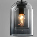 Charlie – Post-Modern LED Pendant Light with Double Glass Design Lampasa.com