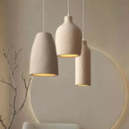 Aiko – Handmade Japanese Wabi-Sabi Oblong LED Pendant Light for Serene, Minimalist Interiors Kozyled