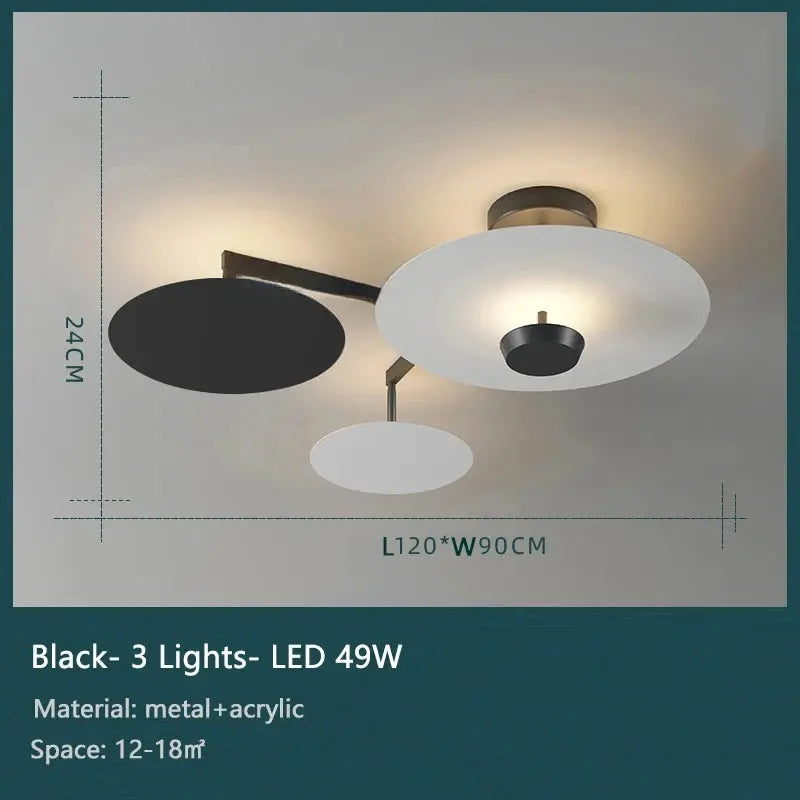 Steinar – Artistic Acrylic LED Dimmable Ceiling lamp Lampasa.com