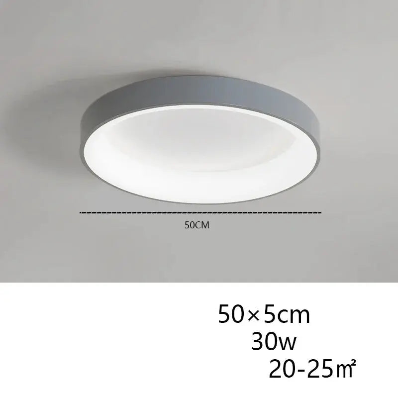 Bjorn – Nordic Round Dimmable LED Ceiling Lamp Lampasa.com