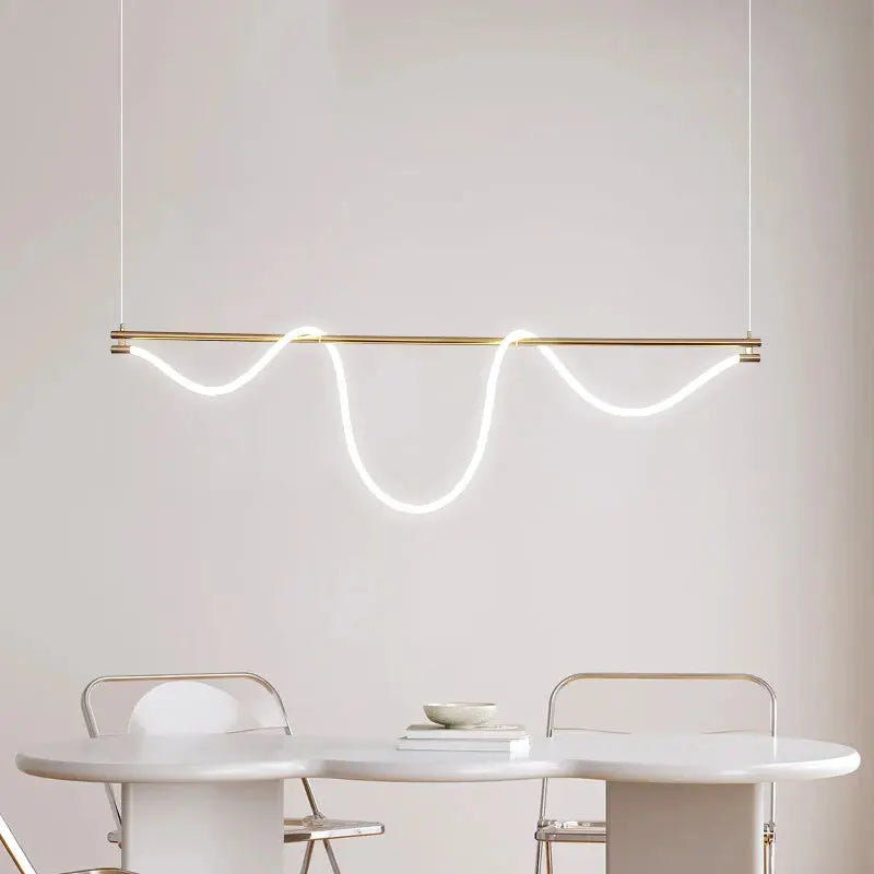 Kael – Modern Creative Linear LED Dimmable Pendant Lamp Lampasa.com
