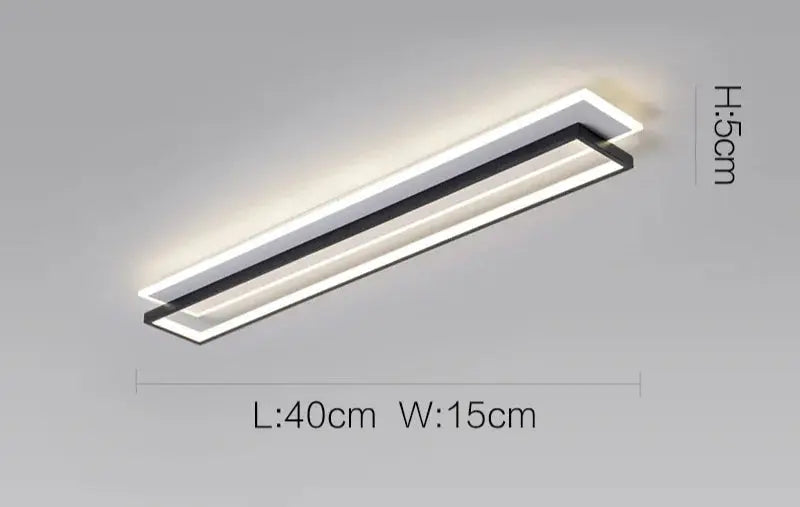 Arvion – Creative Rectangular Dimmable LED Ceiling Lamp Lampasa.com