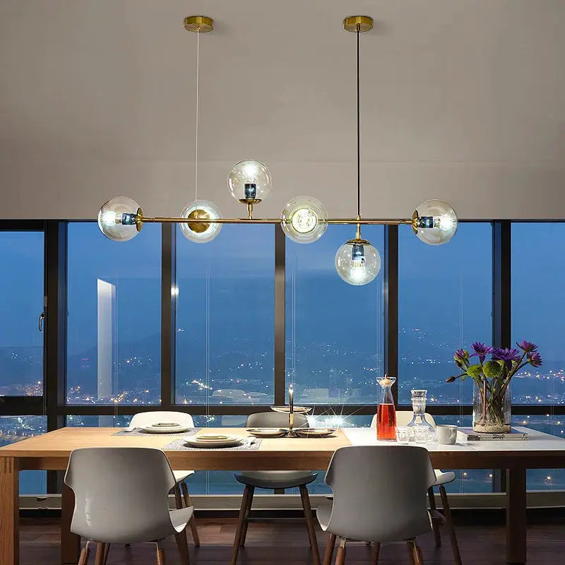 Iida – Scandinavian Glass LED Pendant Lamp for Clean, Elegant Lighting Kozyled