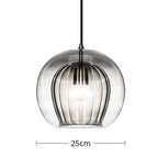 Liam – Nordic Modern LED Pendant Light with Elegant Glass Shade Lampasa.com