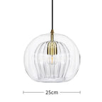 Liam – Nordic Modern LED Pendant Light with Elegant Glass Shade Lampasa.com