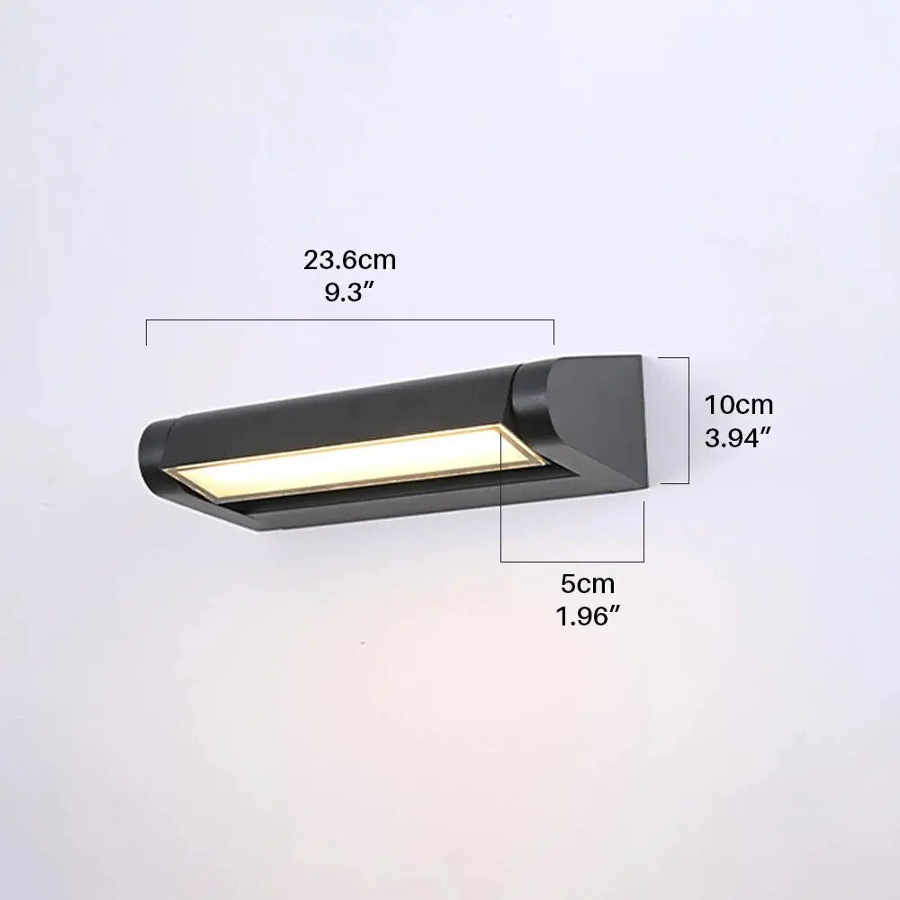 Iralen – 360° Adjustable Outdoor LED Wall Sconce Lampasa.com