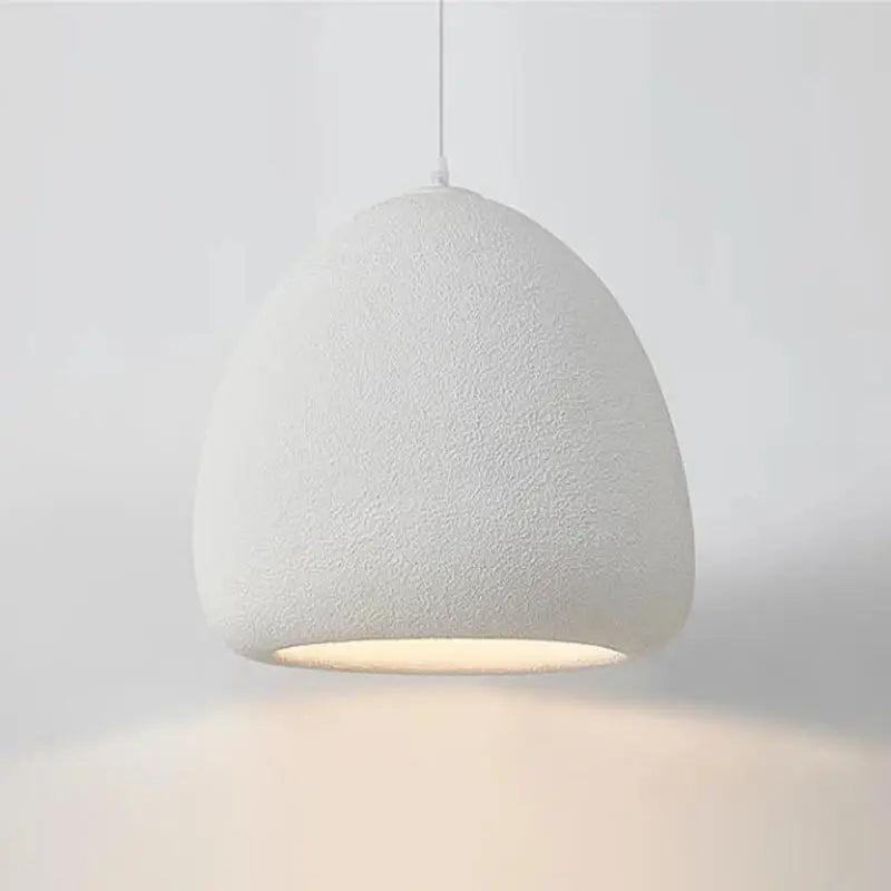 Akari – Handmade Japanese Wabi-Sabi LED Pendant Light for Minimalist Natural Interiors Kozyled