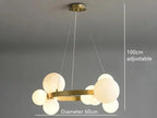 Sten - Modern Artistic Glass Ball LED Pendant Lamp Lampasa.com