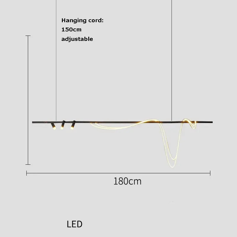 Vidar – Creative Design Dimmable LED Pendant Light for Dining Tables and Bars Kozyled.com