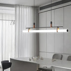 Nilsson – Dimmable Modern LED Pendant Light with Long Tube Design for Dining Tables and Bars Kozyled.com