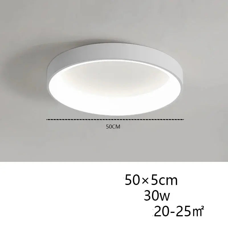 Bjorn – Nordic Round Dimmable LED Ceiling Lamp Lampasa.com