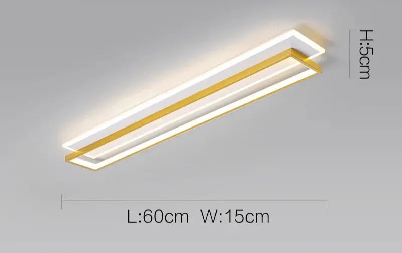 Arvion – Creative Rectangular Dimmable LED Ceiling Lamp Lampasa.com