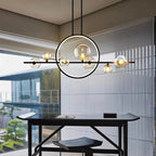 Nenna – Modern LED Pendant Light with Metal and Glass Design for Dining Tables and Bars Kozyled.com