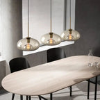 Mirla – Modern Glass LED Pendant Lamp for Sleek, Contemporary Lighting Kozyled