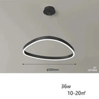 Astrid – Modern Brushed Dimmable LED Ceiling Light with Elegant Ring Design Kozyled.com