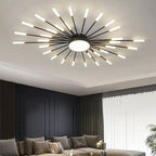 Arlo – Modern Scandinavian Fan-Shape Dimmable LED Ceiling Lamp Lampasa.com