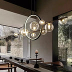 Nenna – Modern LED Pendant Light with Metal and Glass Design for Dining Tables and Bars Kozyled.com
