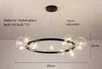 Sten - Modern Artistic Glass Ball LED Pendant Lamp Lampasa.com