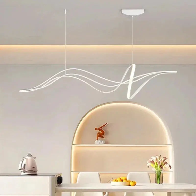 Arne – Modern Futuristic Dimmable LED Pendant Light for Dining Tables and Bars Kozyled.com