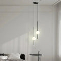 Vornel – Unique Minimalist Frosted Glass Bedside/ corner LED Pendant Lamp Lampasa.com