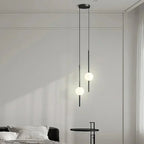 Vornel – Unique Minimalist Frosted Glass Bedside/ corner LED Pendant Lamp Lampasa.com