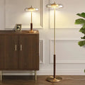 Valora – Elegant Gold Modern Glass LED Table Lamp Lampasa.com