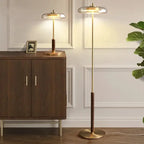 Valora – Elegant Gold Modern Glass LED Table Lamp Lampasa.com