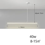 Eira – Dimmable Minimalist LED Pendant Light for Dining Tables and Bars Kozyled.com