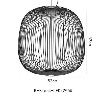 Dagmar – Designer Birdcage Dimmable Pendant Lamp for Unique, Stylish Lighting Kozyled