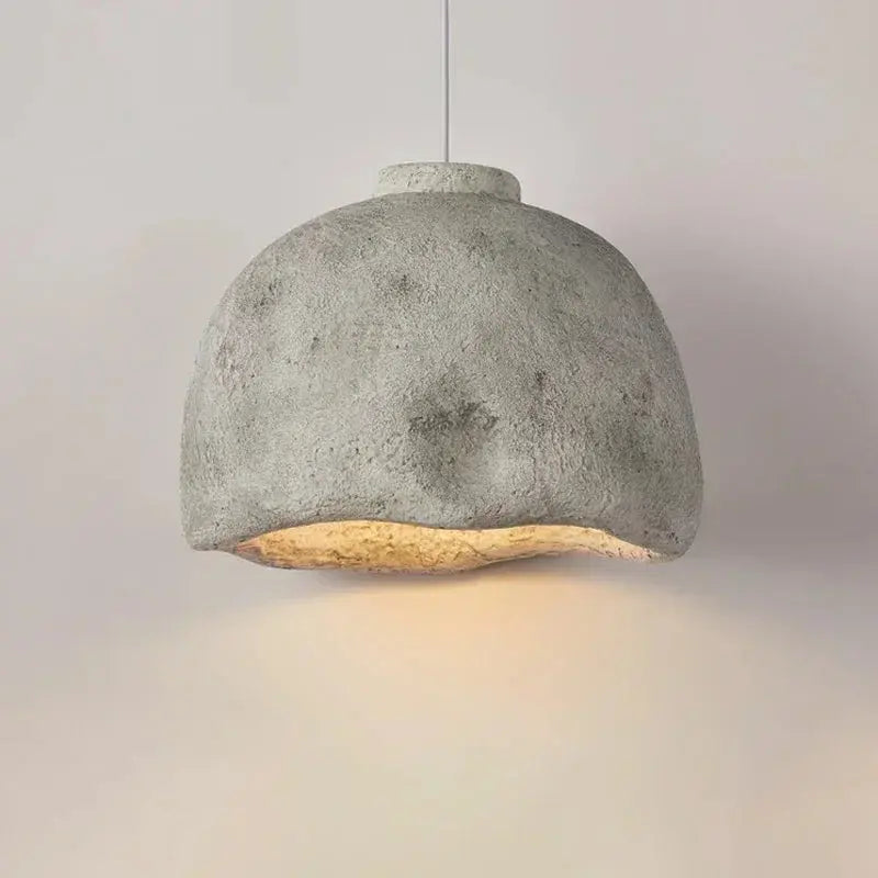 Tamiko – Handmade Japanese Wabi-Sabi LED Pendant Light for Tranquil, Minimalist Spaces Kozyled