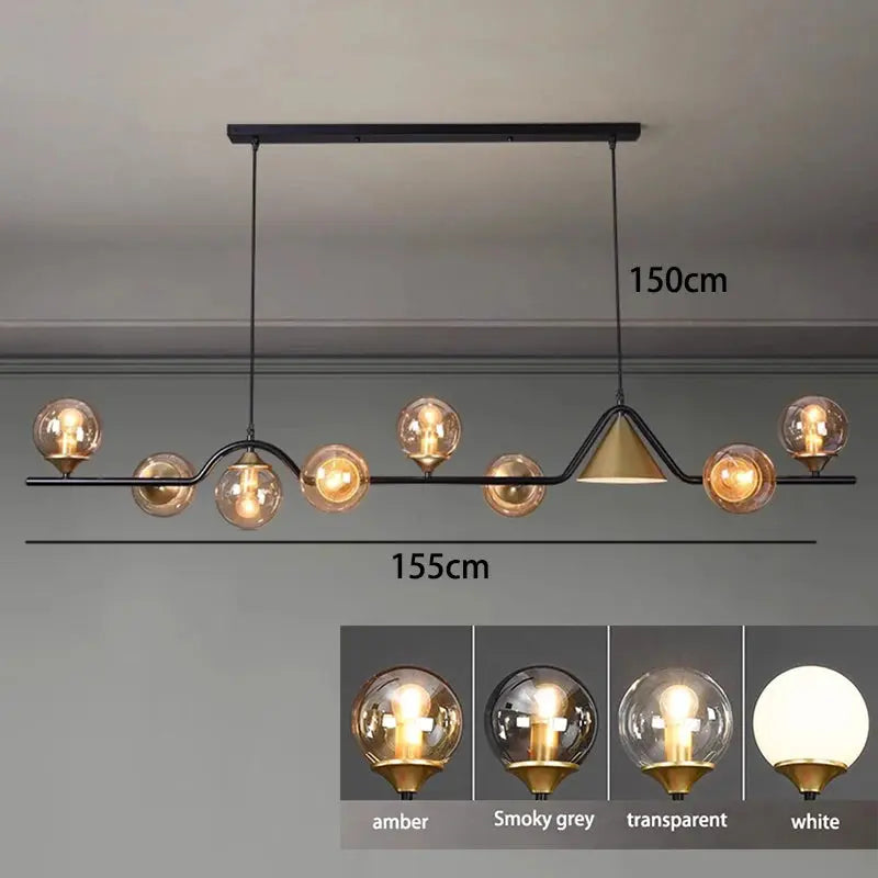 Larson – Dimmable Retro LED Pendant Light for Dining Tables and Bars Kozyled.com