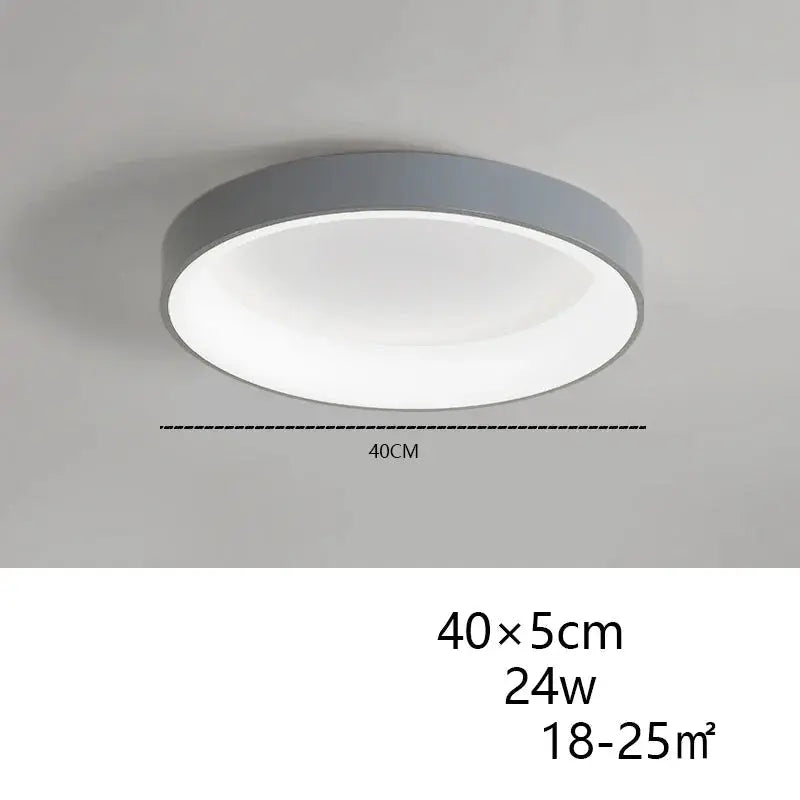Bjorn – Nordic Round Dimmable LED Ceiling Lamp Lampasa.com