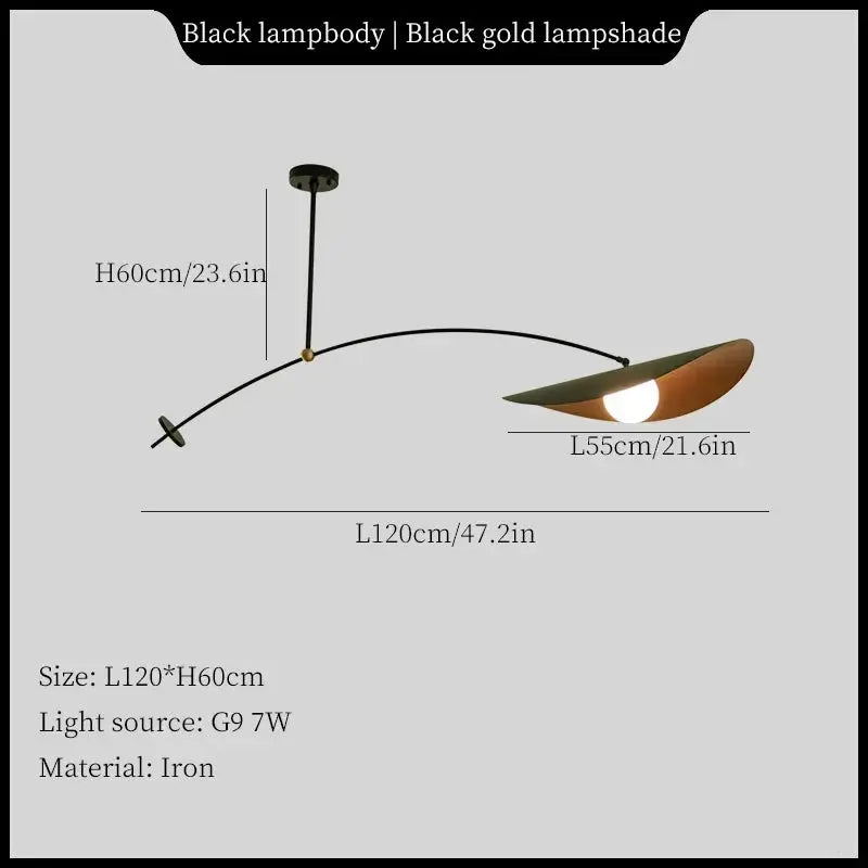 Helmer - Vintage Industrial LED Ceiling Lamp Lampasa.com