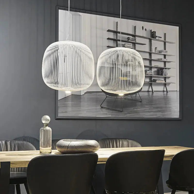 Dagmar – Designer Birdcage Dimmable Pendant Lamp for Unique, Stylish Lighting Kozyled