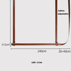 Verdandi – Minimalist Dimmable LED Pendant Light with Leather Belt Design for Dining Tables and Bars Kozyled.com