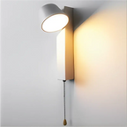 Fenrik – Minimalist Pull Switch Rotatable LED Wall Lamp Lampasa.com