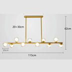 Meya – Nordic Dimmable LED Pendant Light for Dining Tables and Bars Kozyled.com