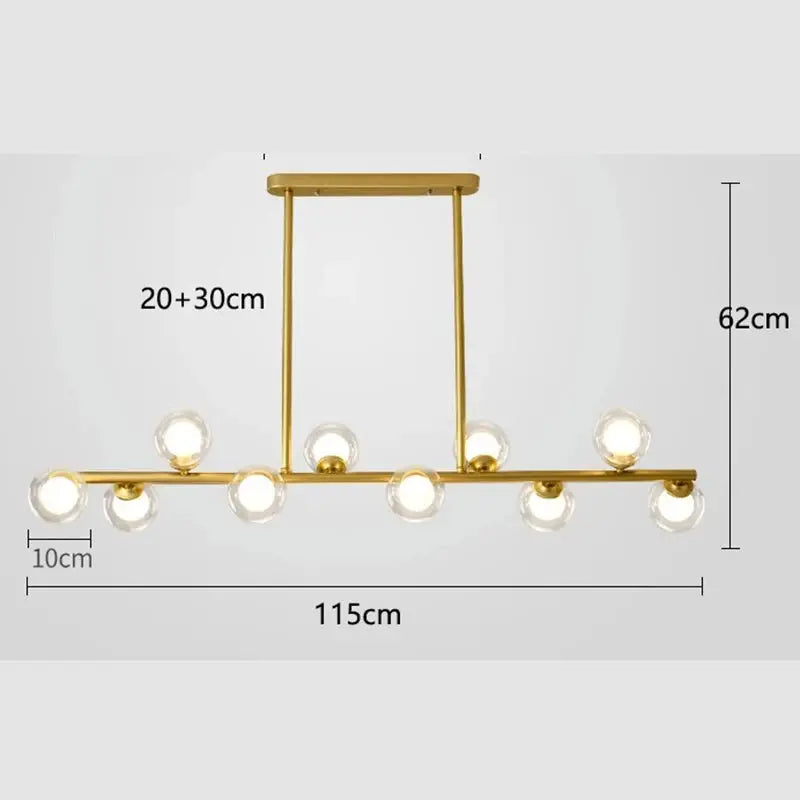 Meya – Nordic Dimmable LED Pendant Light for Dining Tables and Bars Kozyled.com