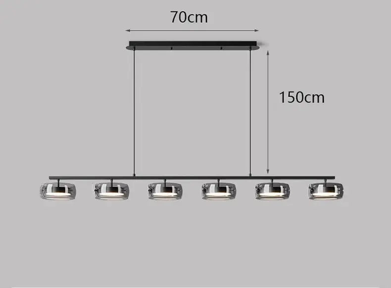 Erland – Nordic Modern Dimmable LED Pendant Light for Dining Tables and Bars Kozyled.com