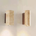 Japandi Travertine Stone Outdoor - indoor LED Wall Lamp – Solvar lampasa.com