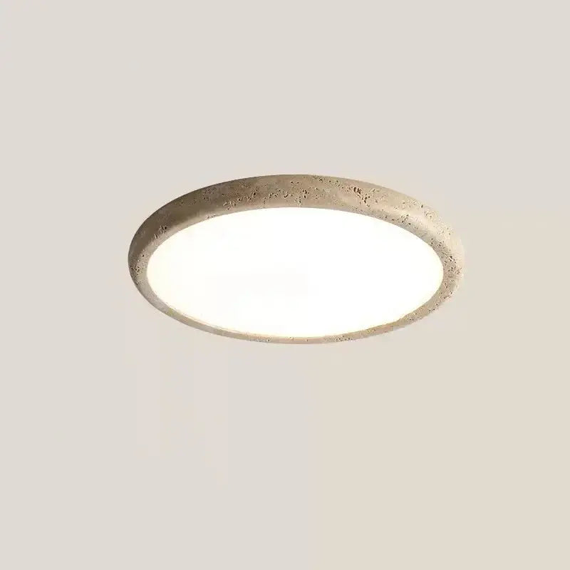 Mikael – Premium Natural Stone LED Ceiling Lamp for Elegant, Durable Lighting Kozyled