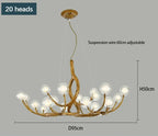 Elof – Rustic LED Pendant Light with Tree Branch inspired Design Lampasa.com