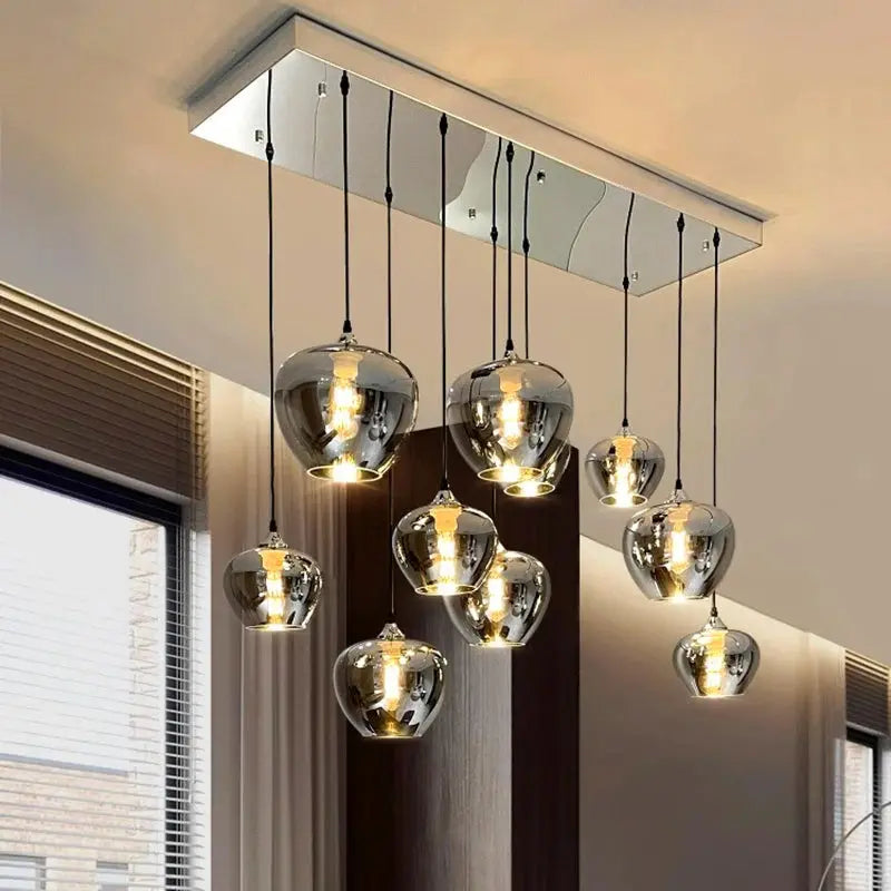 Orman – Sophisticated Luxury Glass Dimmable Pendant Lamp for Elegant Interiors Kozyled