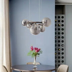 Leif – Modern Glass Ball LED Pendant Light for Dining Tables and Bars Kozyled.com